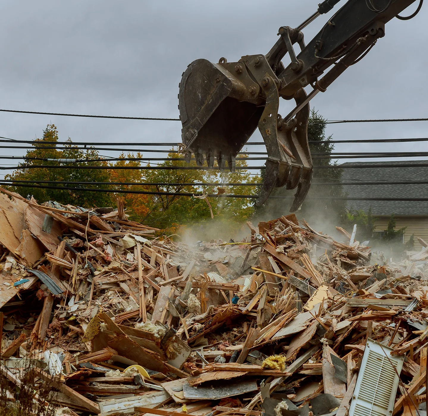 excavator-demolition